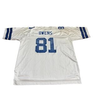 Vintage Reebok NFL Dallas Cowboys Jersey Terrell Owens 81 Men's 2XL